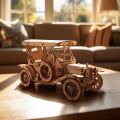 RoboTime 3D drevená mechanická skladačka Historické auto